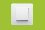 Afbrydermateriel - Legrand NILOE trykkontakt 6A HVID - 664705