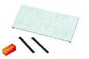 Tavler og kasser - FIBOX F320-1 Blanketflange Type 321, 3xM50/M40 + 4xM16 - 8855032
