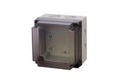 Tavler og kasser - FIBOX Monteringskasse MNX med dæksel transparent 130X130X100 - 6016909