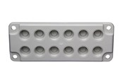 Tavler og kasser - FIBOX Flange MB10014-PM 12XPG16 komplet - 2550059