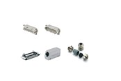 Diverse elektriske produkter - Weidmuller Komplet HE24 stik metal for chassismontage - 1802380000