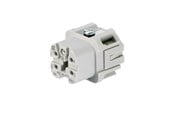 Diverse elektriske produkter - Weidmuller Hun-indsats 4 pol + jord for skrue-ben - 1498400000