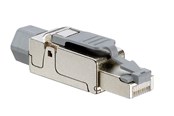 Netværkskabel - Leviton Modular plug KAT6A RJ45 tool-free STP og UTP - Grå - 6APLG-S6A