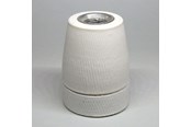 Tilbehør (Ophæng, fatninger, mv.) - Teknisk Belysnings Industri E27 porcelænsfatning 3/8" RG med jord - 355D0107
