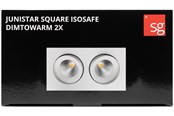 Lamper - SG Armaturen Junistar  IsoSafe DimToWarm Sort 2x6W - 901263
