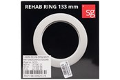 Lamper - SG Armaturen Rehab Ring 133mm Mat-Hvid - 9223