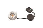 Lamper - Scan Products Claudia indbygningsspot, 4,5W LED 3000K, børstet aluminium - 10162