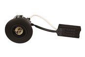 Lamper - Scan Products Luna Quick Install indbygningsspot rund GU10, mat sort - 10005