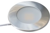Lamper - Nordtronic Alina kabinetspot 2,2W LED 2700K 90°, børstet alu - 3102