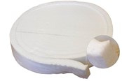 Kabler, ledninger, afdækning og brandsikring - Scandi Supply FireFree® B960 Keramisk Uld 25x50x7320 mm - 10751