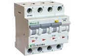 Komponenter til tavler og kasser - Eaton Kombiafbryder 13A 3P+N C 30mA 4M 6KA (HPFI type A)) - 120659