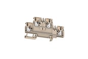 Forgreningsmateriel - Weidmuller Gennemgangsklemme A2T 2.5 beige - 1547610000