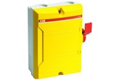 Afbrydermateriel - ABB Sikkerhedsafbryder 16A 3-pol 25M hjælpekontakt BWS316YTPN - 2CMA142423R1000