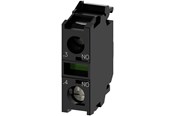 Trykknapper og signalenheder - Siemens Kontaktmodul Med 1 Kontakt element, 1NO, Skrue terminal - 3SU1400-1AA10-1BA0