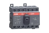 Komponenter til tavler og kasser - ABB Omskifter 40A 1-0-2 3 polet OT40F3C - 1SCA104913R1001