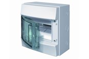 Tavler og kasser - ABB Gruppetavle 4 moduler m/ Blå-Grøn låge IP65 - 1SL1200A00