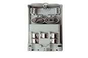 Lamper - Tyco Electronics Masteindsats EKM-2020-2D1-B med 2 stk D01 sikrings sokkel - EKM-2020-2D1-B