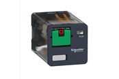 Komponenter til tavler og kasser - Schneider Electric Stikbensrelæ 10A 3C/O 230VAC med testknap - RUMC31P7