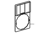 Trykknapper og signalenheder - Schneider Electric Skilteholder ZBZ33 for skilt 18x24 moduler - ZBZ33