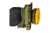 Trykknapper og signalenheder - Schneider Electric Lampe komplet gul 24 V AC/DC med LED uden trafo - XB4BVB5