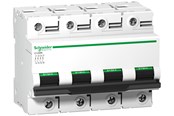 Komponenter til tavler og kasser - Schneider Electric Automatsikring C120N 4P 100A mono terminal C 10kA 400V B: 108mm A9N18374 - A9N18374