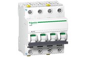 Komponenter til tavler og kasser - Schneider Electric Acti9 iC60N 3P-N 16A Dobbelt terminal C-karakteristik 6/10kA 230V Bredde 72mm - A9F04716