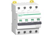 Komponenter til tavler og kasser - Schneider Electric Kombiafbryder Acti 9 iC60 4P 13A 30mA C karakteristik 6kA klasse A - A9D67413