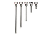 Procesinstrumentering - Danfoss 1/2" Følerlomme 100 mm indstik i Rustfrit stål - Til Ø6 mm ledningsføler - 084Z6051