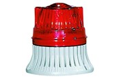 Sikkerhed - Sirena Advarselslampe 24-240V AC Rød, 332N 24-240 - 79613