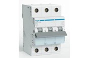 Komponenter til tavler og kasser - Hager Automatsikring 3P 16A C kar 6kA - MCN316E