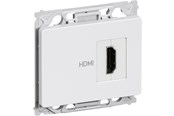Lauritz Knudsen - LK OPUS 66 HDMI-udtag 1 modul, hvid - 508N6450