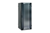 Rack skabe - LK Actassi 19'' serverrack med glasdør 800x1000x2000 mm 42HE, sort - NSYVDA42U810LN