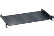 Rack skabe - LK Actassi 19'' instrumenthylde 250 mm Quick Fix 1 HE, koksgrå - VDIG188011