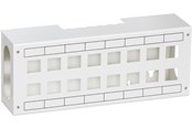 Udtag & bokse - LK LEXCOM Patchbox 16 x RJ45 BDH=250x100x60, hvid - 208K9020