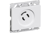 Lauritz Knudsen - LK OPUS 66 lampestikkontakt 2-leder + jord 1 modul, hvid - 509N6000