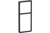 Lauritz Knudsen - LK FUGA Slim 55 Design ramme 2½ modul, koksgrå - 560D8725