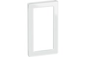 Lauritz Knudsen - LK FUGA Pure 66 Design ramme 2 modul, hvid glas - 560D1120