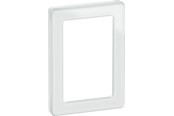 Lauritz Knudsen - LK FUGA Pure 66 Design ramme 1½ modul, hvid glas - 560D1015