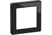 Lauritz Knudsen - LK FUGA Pure 66 Design ramme 1 modul, sort glas - 560D2010