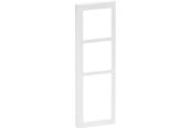 Lauritz Knudsen - LK FUGA Soft 63 Design ramme 3½ modul, hvid - 560D6035