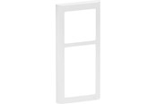 Lauritz Knudsen - LK FUGA Soft 63 Design ramme 2½ modul, hvid - 560D6025