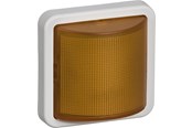 Lauritz Knudsen - LK OPUS 74 signallampe LED 230V konstant/blink 1 modul, gul - 522M5813