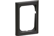 Lauritz Knudsen - LK FUGA Softline 63 ramme 1½ modul, koksgrå - 500D8015