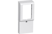 Lauritz Knudsen - LK FUGA Softline dæksel til panelunderlag 1½ modul, hvid - 530D6515