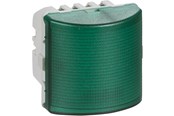 Lauritz Knudsen - LK FUGA signallampe LED 24V konstant/blink 1 modul, grøn - 502D0346
