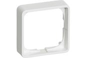 Lauritz Knudsen - LK FUGA Baseline 50 ramme 1 modul 14 mm høj, hvid - 500D6812