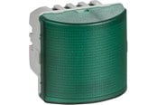 Lauritz Knudsen - LK FUGA signallampe LED 230V konstant/blink 1 modul, grøn - 502D0333