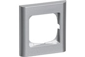 Lauritz Knudsen - LK FUGA Softline 68 ramme 1 modul, stålmetallic - 500D7710