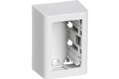 Lauritz Knudsen - LK FUGA Softline underlag 1½ modul 49 mm dyb, hvid - 503D6715