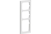 Lauritz Knudsen - LK FUGA Softline 63 ramme 3½ modul, hvid - 500D6035